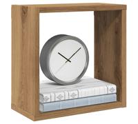 Vidaxl Étagères Cube Murales 4 Pcs Chêne Artisanal Bois D'ingénierie Marron