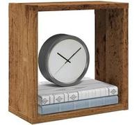 vidaXL Étagères Cube murales 6 pcs Vieux Bois 30x15x30 cm, Stockage en Forme de Cube, Organisateur en Forme de Cube, étagère Flottante