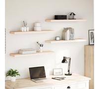 Vidaxl Étagères Flottantes 4 Pcs 90x23,5x4cm Bois D'ingénierie Multicolore