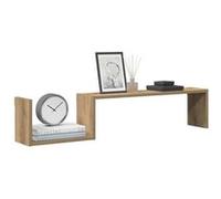 vidaXL Étagères murales 2 pièces 856613 – chêne artisanal 100×15×20 cm, étagère flottante Marron