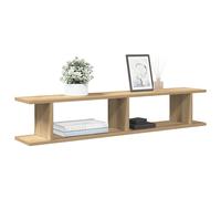 Vidaxl Étagères Murales 2 Pcs Chêne Artisanal 105x18x20 Cm