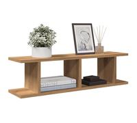 vidaXL Étagères murales 2 pcs chêne Artisanal 75x18x20 cm, étagère Flottante, étagère de buanderie, étagère pour CD, étagère Murale d'exposition
