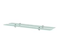 Étagère murale pour salon chambre salle de bain Verre 30x10 cm 8 mm vidaXL