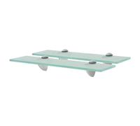 Vidaxl Étagères Murales 2 Pcs Verre 40 X 20 Cm 8 Mm