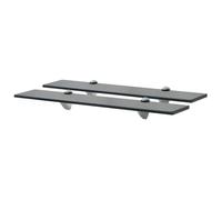 Schappen zwevend 2 st 60x10 cm 8 mm glas3051505