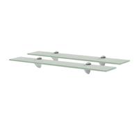Vidaxl Étagères Murales 2 Pcs Verre 60x20 Cm 8 Mm