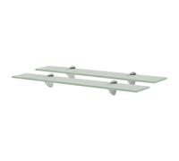 Vidaxl Étagères Murales 2 Pcs Verre 60x20 Cm 8 Mm