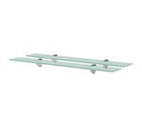 vidaXL Étagères murales 2 pcs Verre 70x20 cm 8 mm