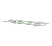 vidaXL 2x Etagères Murales Etagères Suspendues Etagères Flottantes Salon Chambre à Coucher Salle de Bain Maison Intérieur Verre 80x10 cm 8 mm Transparent https://www.fnac.com/mp45217843/vidaXL-Etageres-murales-2-pcs-Verre-80-x-10-cm-8-mm/w-4?oref=48df0f6c-4948-84dd-3ef2-288597a677db