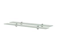 Vidaxl Étagères Murales 2 Pcs Verre 80 X 20 Cm 8 Mm