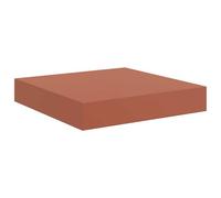 vidaXL Étagères Murales 4 pcs Rouge 23 x 23,5 x 4 cm Bois d'ingénierie