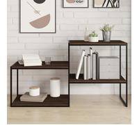 vidaXL Étagères Murales 4 pcs, Tablettes Suspendues avec Rangement, Étagères à Livres Flottantes, Décorations de Salon, 838247