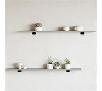 vidaXL Étagères Murales 4 pcs, Tablettes Suspendues avec Rangement, Étagères à Livres Flottantes, Décorations de Salon, Sonoma Gris Bois Ingénierie