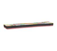 vidaXL Étagères Murales avec étagère 2 pcs Multicolore 100 x 20 x 6 cm, Salon, Ensemble de Meubles Modernes, étagères rectangulaires, unités de Rangement, déco Murale compacte.
