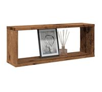 vidaXL Étagères murales cube 6 pièces vieux bois 60x15x23 cm