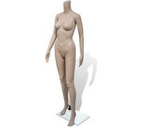 vidaXL Mannequin de vitrine Femme sans tête 30024 Beige G