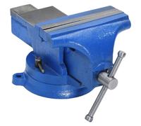 vidaXL Étau d'établi bleu 200 mm fonte