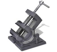 vidaXL Étau inclinable de perceuse à pression manuelle 110 mm 141313
