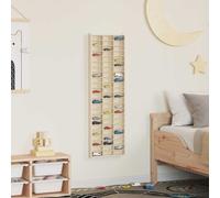 Vidaxl Étui D'affichage Marron 30 X 4,5 X 96 Cm Bois D'ingénierie