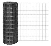 vidaXL Euro hek 10x1 m staal grijs142509 G