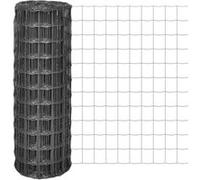 vidaXL Clôture Euro Maille – Panneau grillage en acier pour jardin extérieur