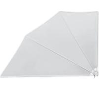 vidaXL Éventail de balcon pliable Crème 160×240 cm