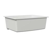 Évier de cuisine Granite Évier en granit Style moderne Bassin stylé vidaXL vidaX