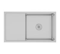 vidaXL Évier de cuisine fait main Acier inoxydable