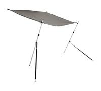 vidaXL Extension d'ombrage Gris Anthracite 170x170x(113-182,5) cm