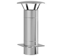 Vidaxl Extension De Conduit Argent 35 X 35 X 65 Cm Acier Inoxydable