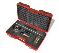 vidaXL Extracteur hydraulique de moyeu de roue avec kit de marteau 10t