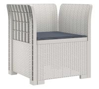 Canapé de jardin look rotin PP Canapé Sièges extérieurs Canapé Moderne vidaXL vi