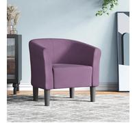 Vidaxl Fauteuil Cabriolet Violet Tissu Violet
