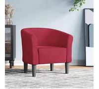 vidaXL Fauteuil Cabriolet, Chaise avec Accoudoirs, Canapé avec Dossier, Siège Rembourré, Meuble de Salon Chambre Bureau, 356447