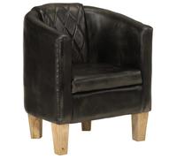 vidaXL Fauteuil Cabriolet, Chaise de Relaxation, Siège avec Accoudoirs Rembourrés, Canapé de Salon Salle de Séjour, Gris 359641