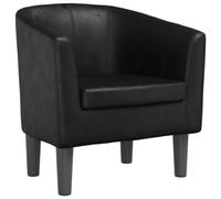 vidaXL Fauteuil Cabriolet, Chaise de Relaxation, Siège avec Dossier et Accoudoirs, Canapé de Bureau Salon Chambre à Coucher, 356485