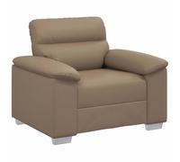 vidaXL Fauteuil Cappuccino – Similicuir – 60 cm