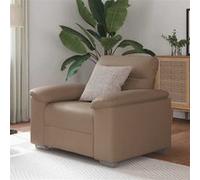 Vidaxl Fauteuil Cappuccino 60 Cm Similicuir