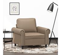 Vidaxl Fauteuil Cappuccino 60 Cm Similicuir