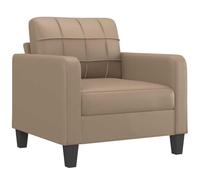 vidaXL Fauteuil Cappuccino 60 cm Similicuir