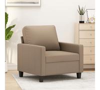 Vidaxl Fauteuil Cappuccino 60 Cm Similicuir