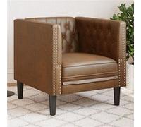 Canapé Chesterfield avec traversins 2 places vert foncé velours canapé vidaXL
