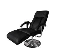 Fauteuil de massage VIDAXL Noir - 10 nœuds de massage - Ergonomique - Traitement thermique