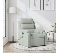 vidaXL Fauteuil de Massage Inclinable, Chaise avec Repose-pieds, Siège avec Dossier et Accoudoirs Salle de Séjour, Moderne, 373511