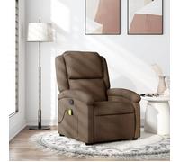 vidaXL Fauteuil de Massage Inclinable, Chaise de Relaxation avec Dossier et Repose-Pied, Siège Inclinable, Fauteuil TV, 371767