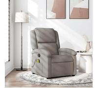 vidaXL Fauteuil de Massage Inclinable, Chaise de Relaxation avec Dossier et Repose-Pied, Siège Inclinable, Fauteuil TV, 371771