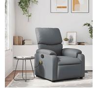 vidaXL Fauteuil de Massage Inclinable, Chaise de Relaxation avec Repose-pieds, Siège avec Dossier et Accoudoirs Salon, 373444