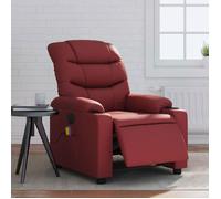 vidaXL Fauteuil de Massage Inclinable Électrique, Chaise de Relaxation avec Dossier, Siège avec Accoudoirs Salon, Moderne, 3206596