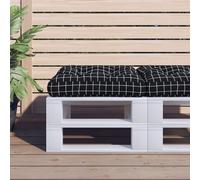 vidaXL Fauteuil de massage inclinable gris cuir véritable