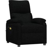 Fauteuil de Massage Chaise Siège Inclinable Intérieur Marron Tissu vidaXL
